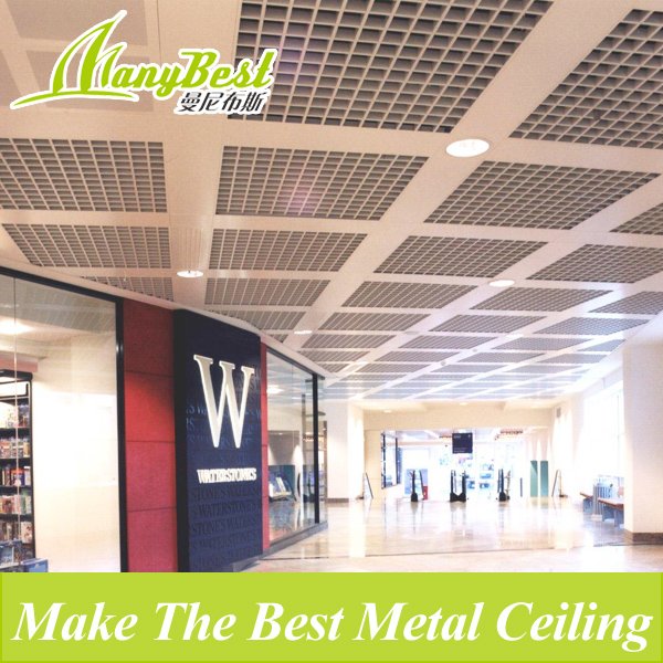 100 100 Environmental Metal Open Cell Suspended Ceiling Grid