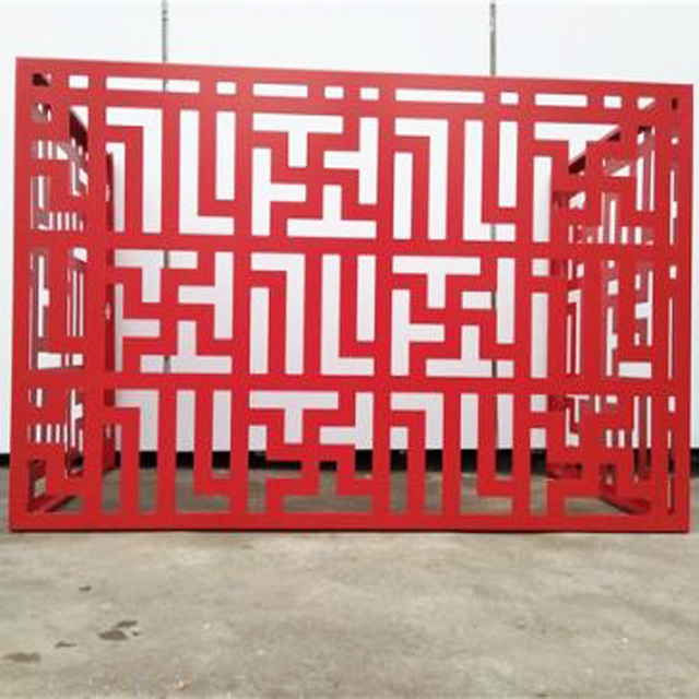 Outdoor Decorative Aluminum Cover for Protecting Air Conditioner