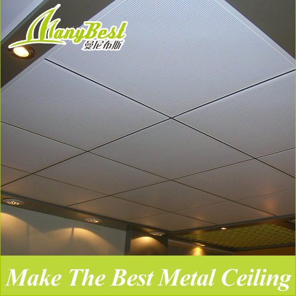 60 60 Clip In Metal Suspended Aluminum Ceiling Tiles From China