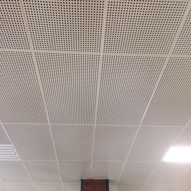 Lay In 595 Sound Dampening Acoustic, Aluminum Ceiling Tiles