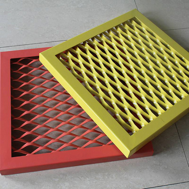 Hot Sale Slot Hole Aluminum Perforated Metal Mesh for Decoration