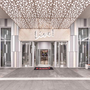 Fireproof Perforated Metal Ceiling Decorative Modern Aluminum Panels With Lighting Design