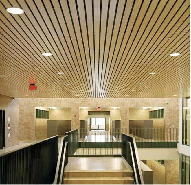 C-Shaped Environmental New-style Decorative Aluminum Stretch Ceiling Tile/ strip Ceiling