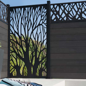 Customized Size Architectural Aluminum Screen Metal Panel Elegant Design